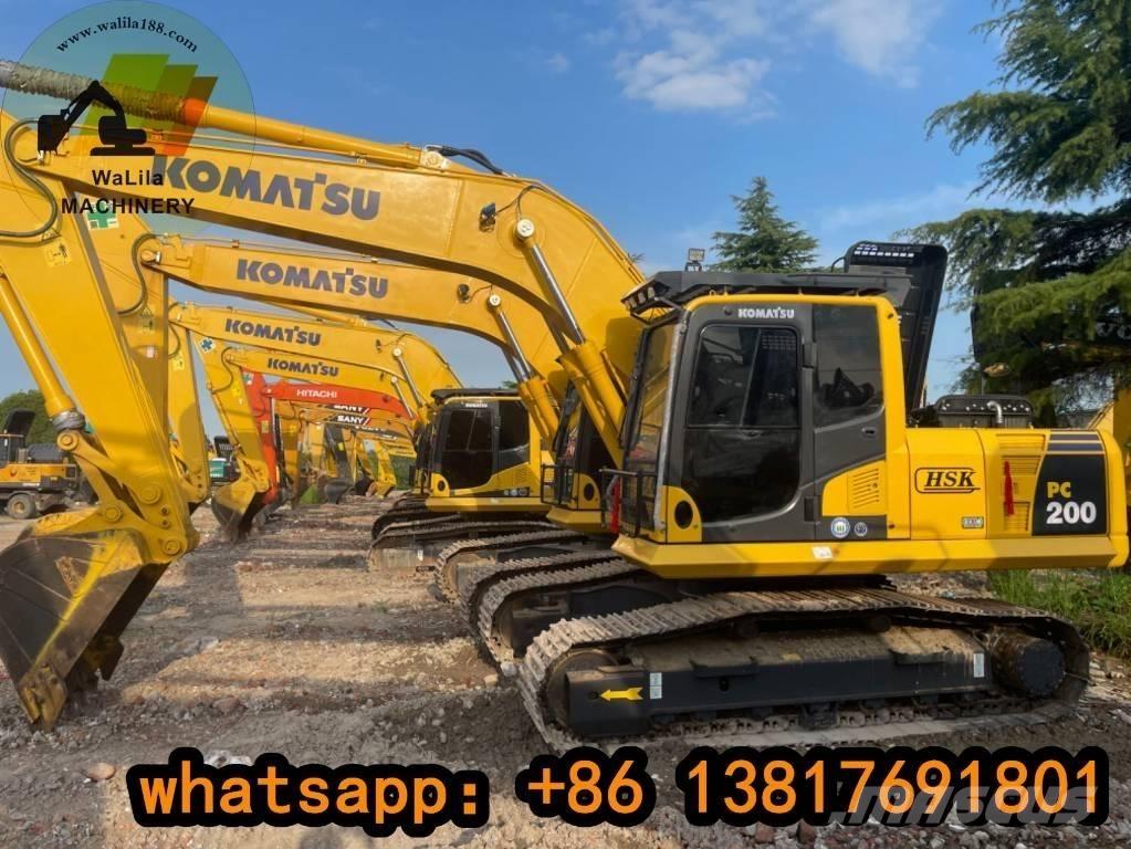 Komatsu PC 200 8N Roomikekskavaatorid