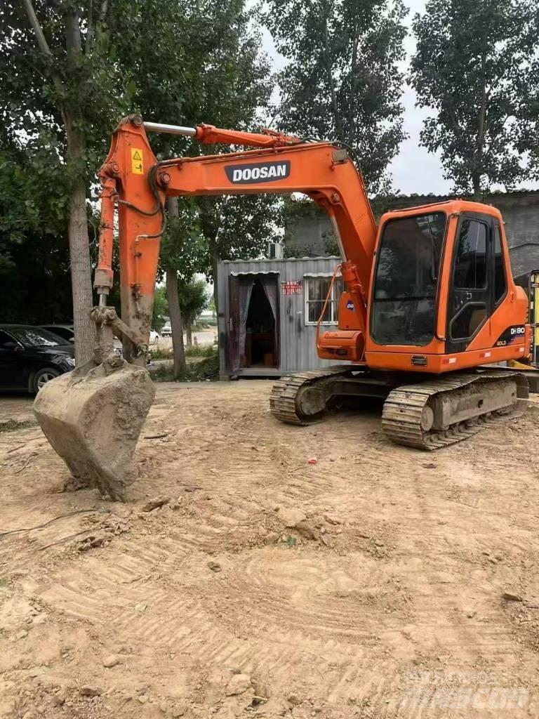 Doosan DH 80 Roomikekskavaatorid