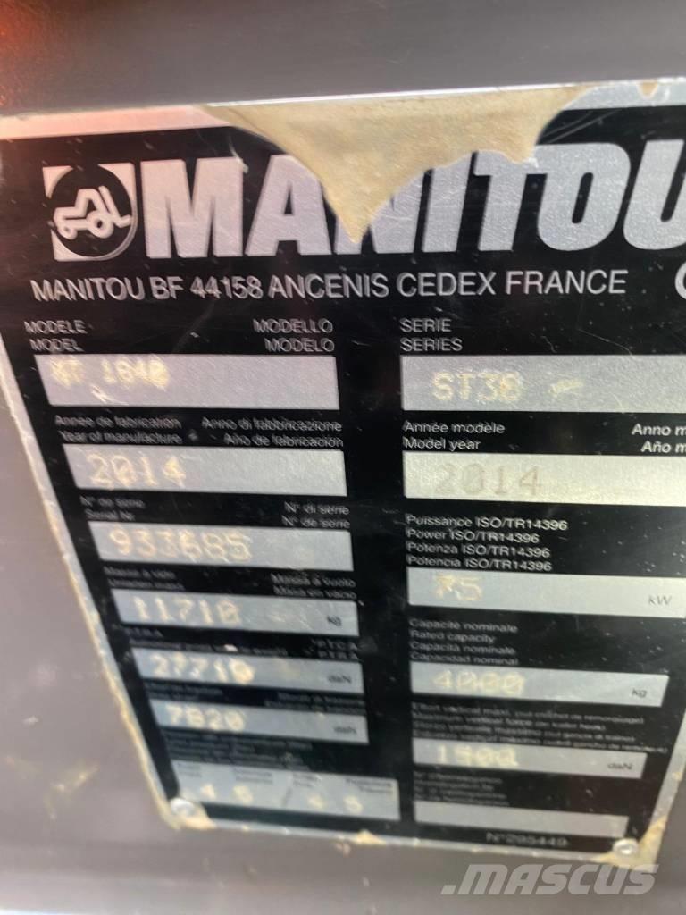 Manitou MT 1840 Teleskooplaadurid