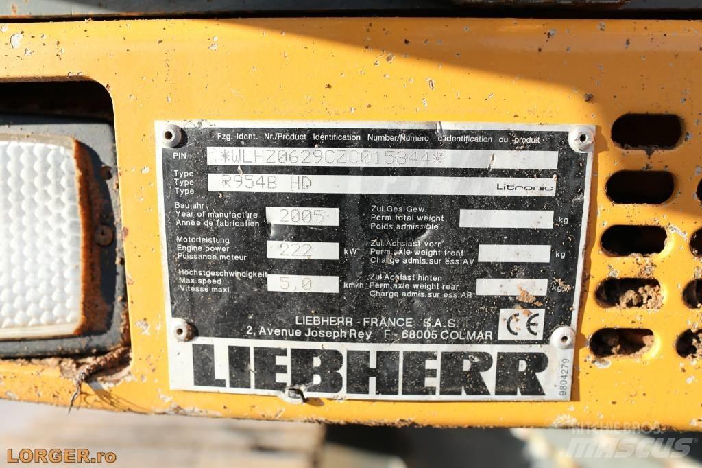 Liebherr R 954 B HD Roomikekskavaatorid