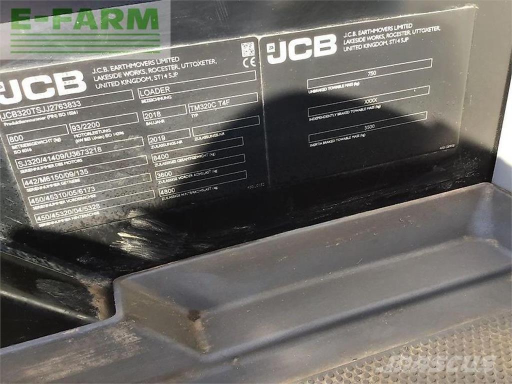 JCB tm320 Põllumajanduslikud teleskoopkäitlejad