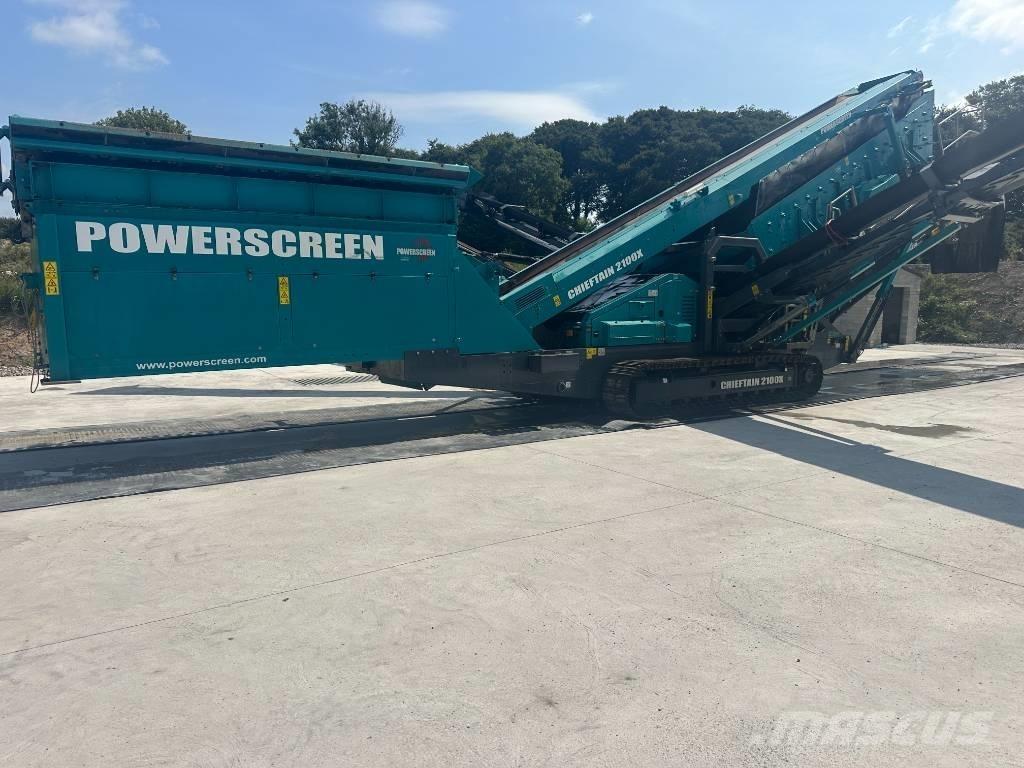 PowerScreen 2100X Iseliikuvad sõelad