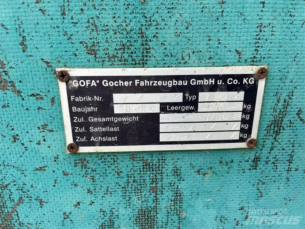  SONSTIGE Gofa Muud põllumajandusmasinad