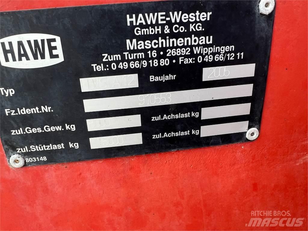 Hawe FDW-STA 12 Täitekolud, puhurid ja lifitd