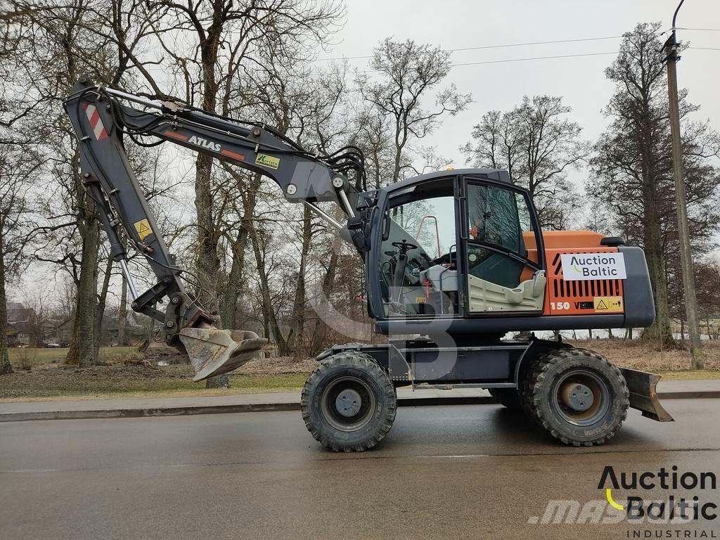 Atlas 150 W Ratasekskavaatorid