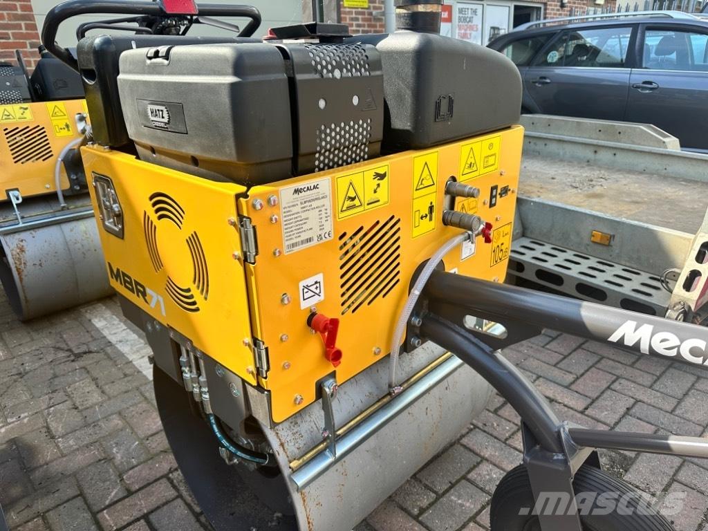 Mecalac MBR71 Ühe trumliga rullid