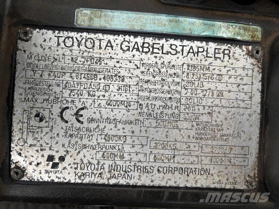 Toyota 7 FD 45 Diiseltõstukid