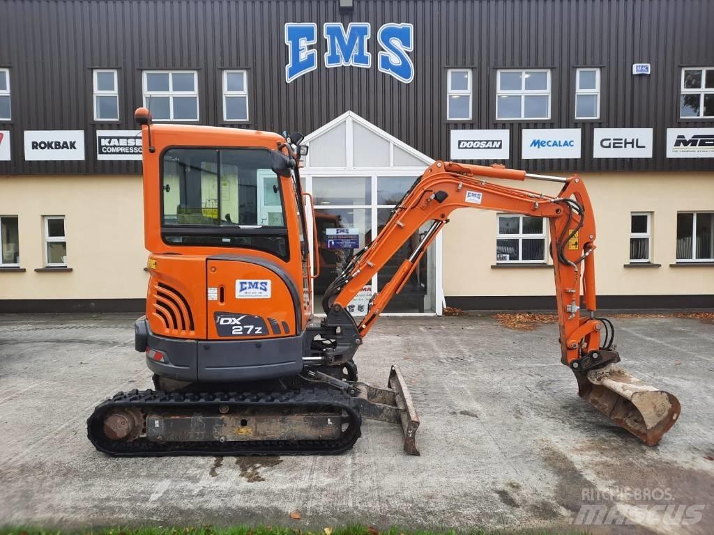 Doosan DX 27 Z Miniekskavaatorid < 7 t