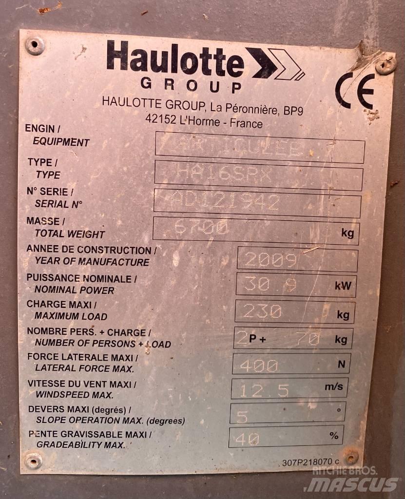 Haulotte HA 16 SPX Iseliikuvad poomtõstukid