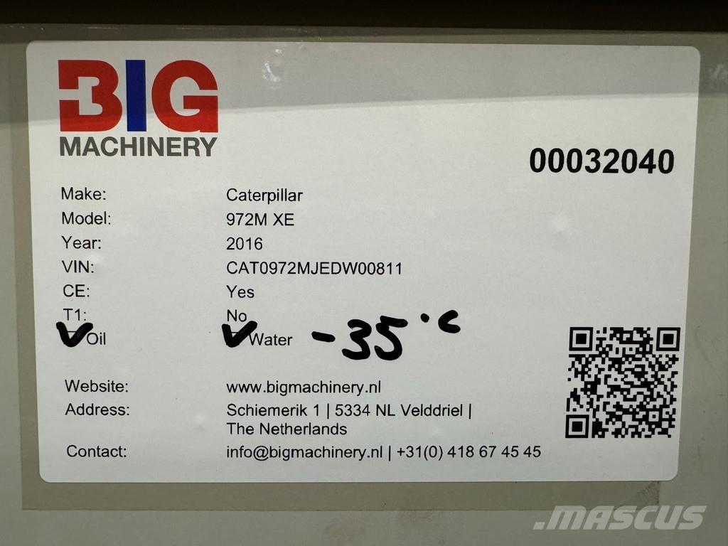 CAT 972M XE Rataslaadurid