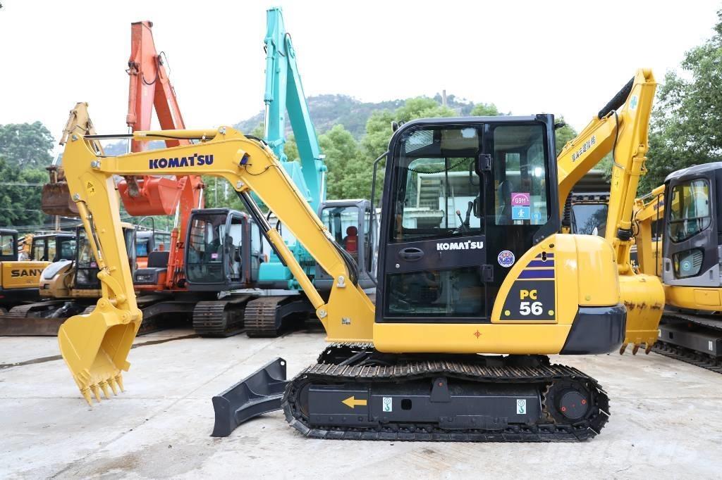 Komatsu PC 56-7 Roomikekskavaatorid