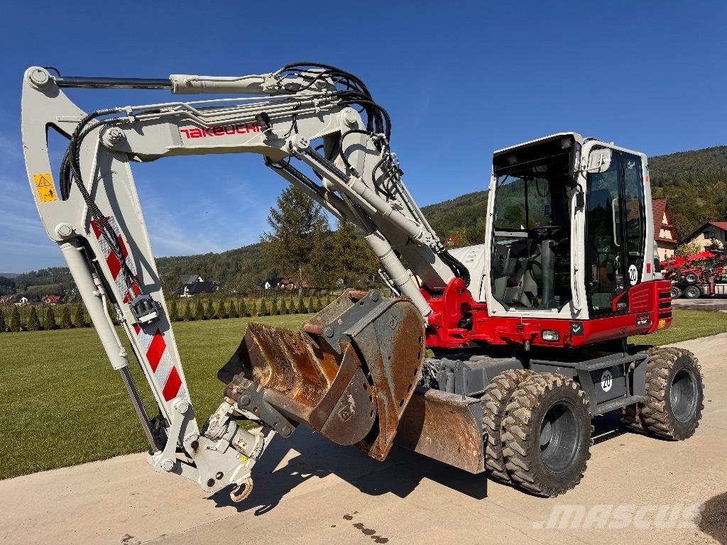 Takeuchi TB 295 W Ratasekskavaatorid