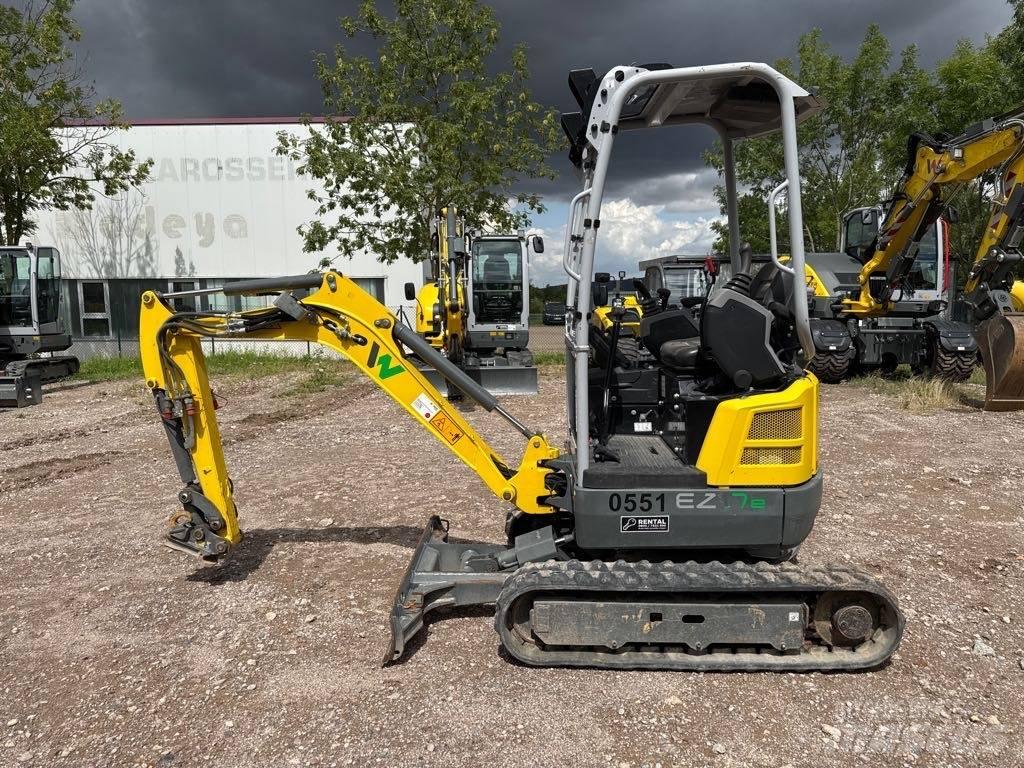 Wacker Neuson EZ17e Roomikekskavaatorid