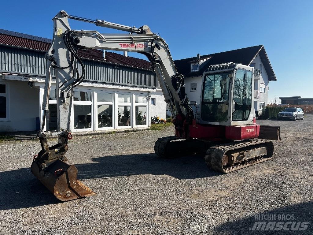 Takeuchi TB 180 FR Väikeekskavaatorid 7t-12t