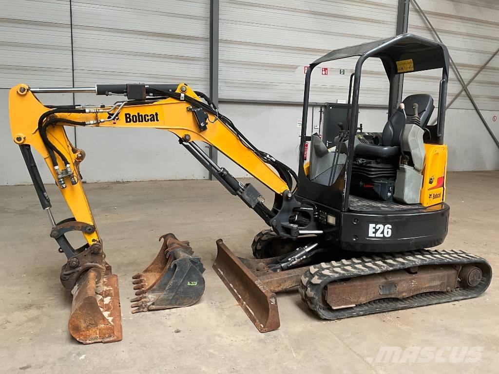 Bobcat E 26 EM Miniekskavaatorid < 7 t