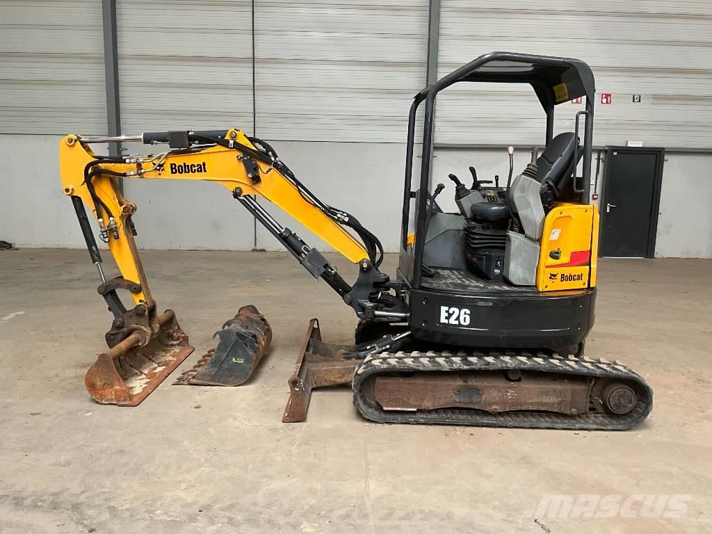 Bobcat E 26 EM Miniekskavaatorid < 7 t