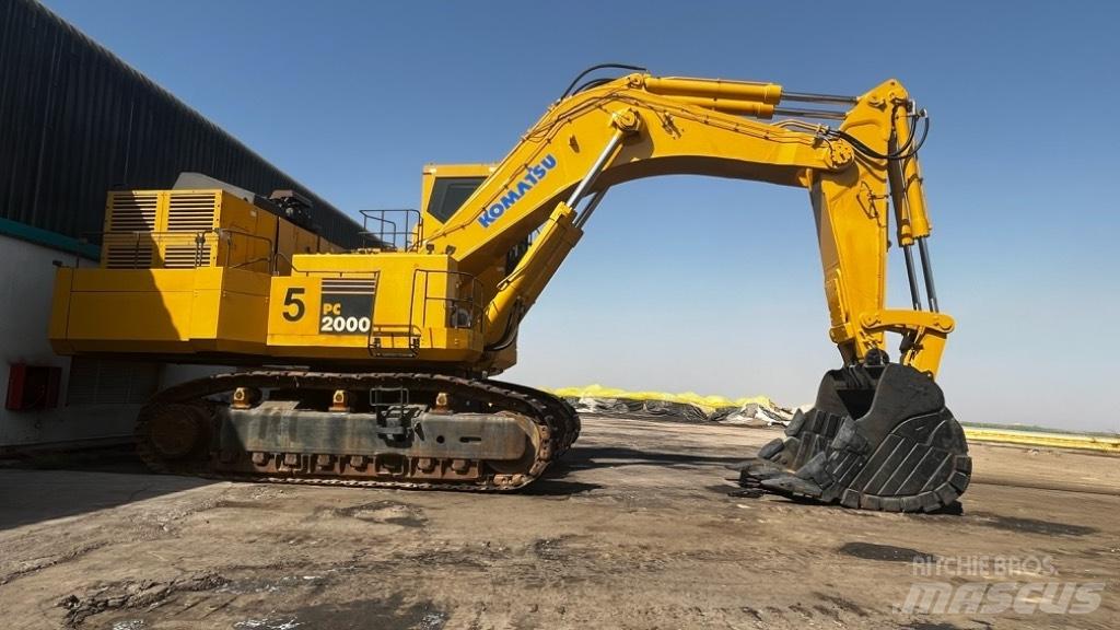Komatsu PC 2000-8 Roomikekskavaatorid