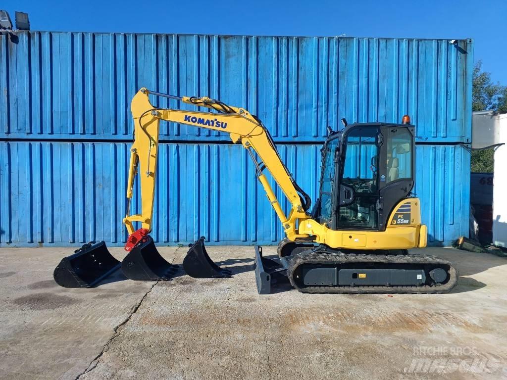 Komatsu PC 55 MR-5 Miniekskavaatorid < 7 t