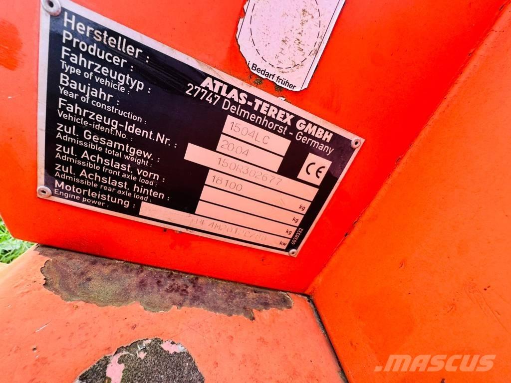 Atlas 1504 LC Roomikekskavaatorid