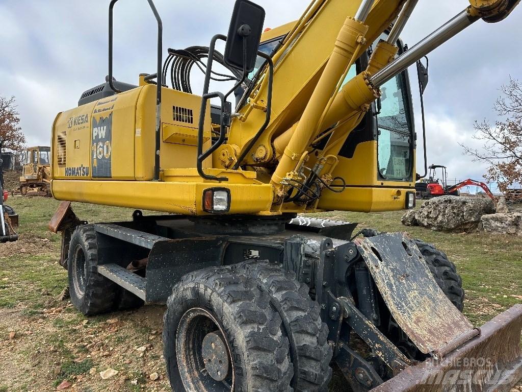 Komatsu PW 160-7E0 Ratasekskavaatorid