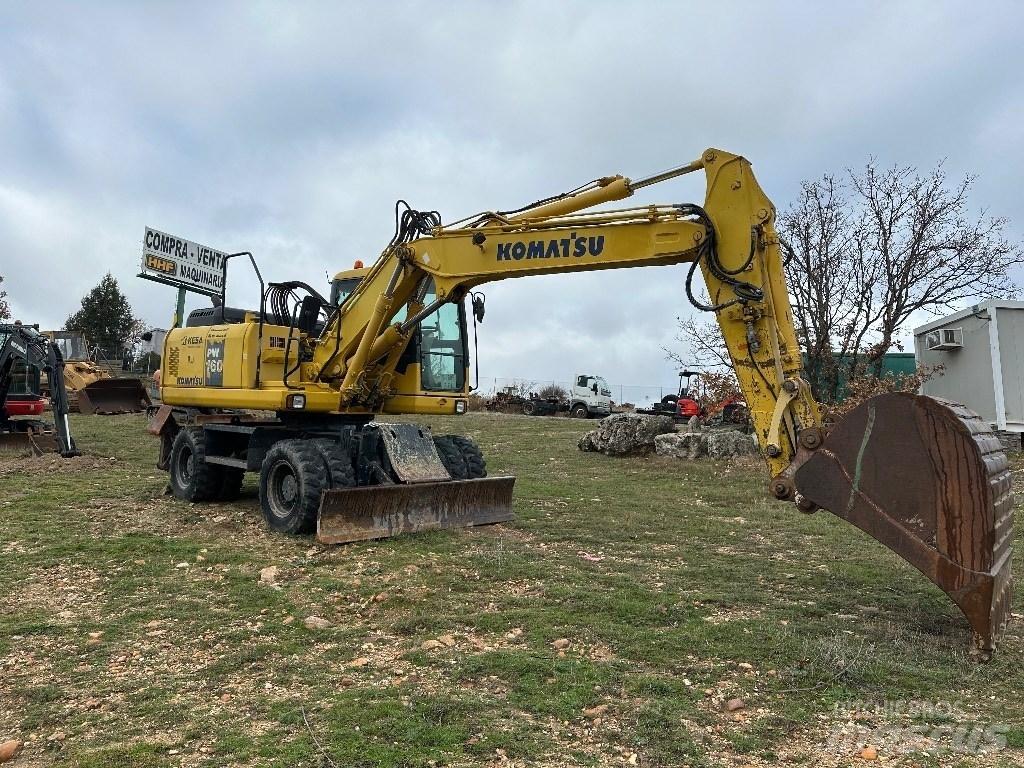 Komatsu PW 160-7E0 Ratasekskavaatorid