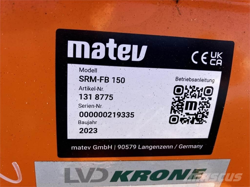 Matev SRM-FB 150 Frontaallaadurite tarvikud