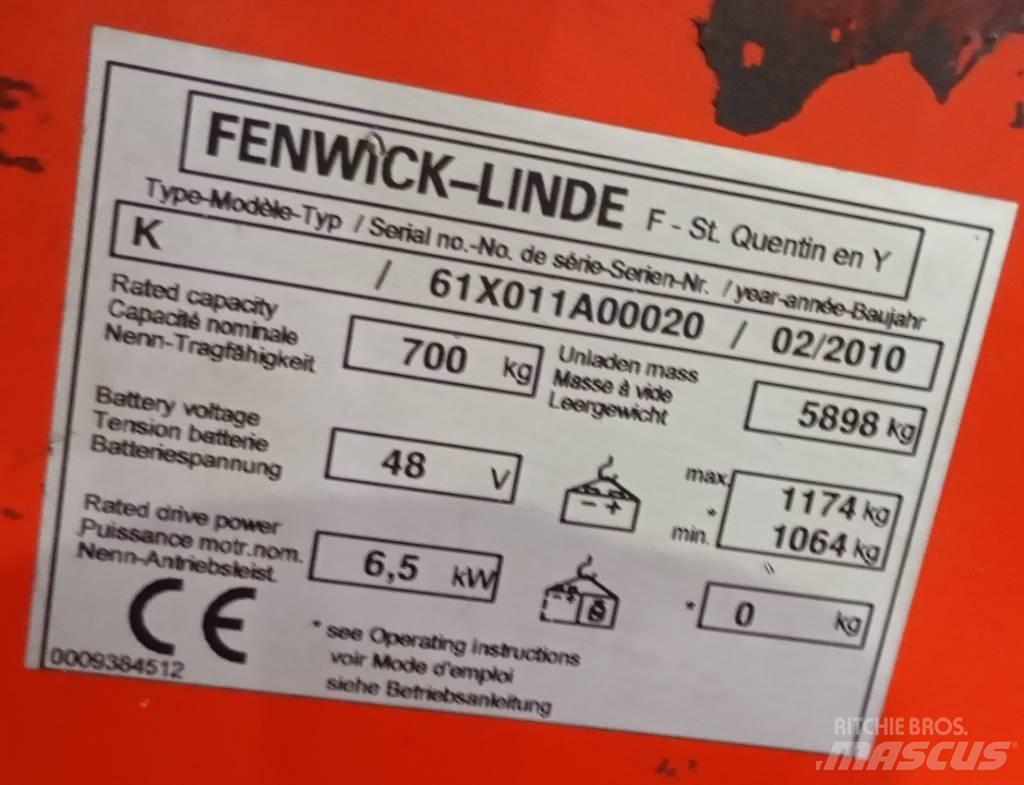 Linde K 011 Lükandmastiga tõstukid