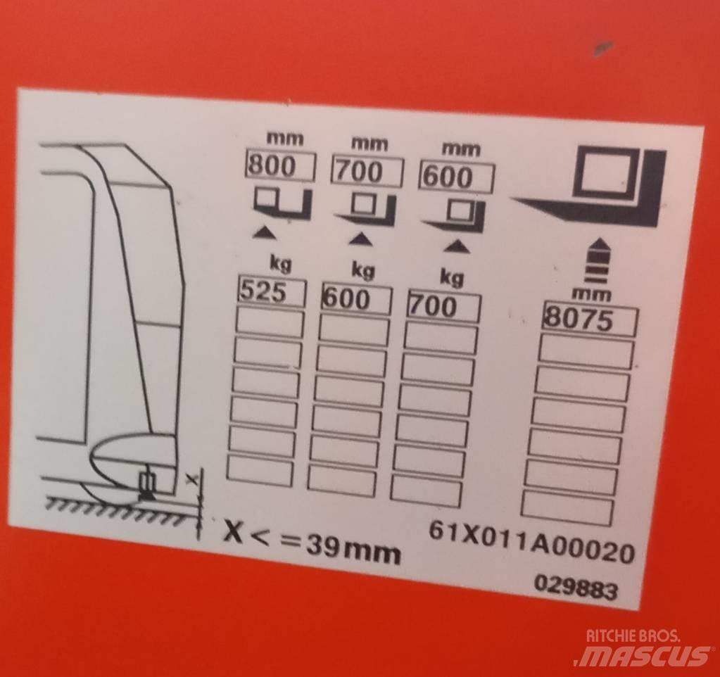 Linde K 011 Lükandmastiga tõstukid