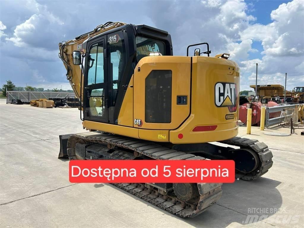 CAT 315 Roomikekskavaatorid