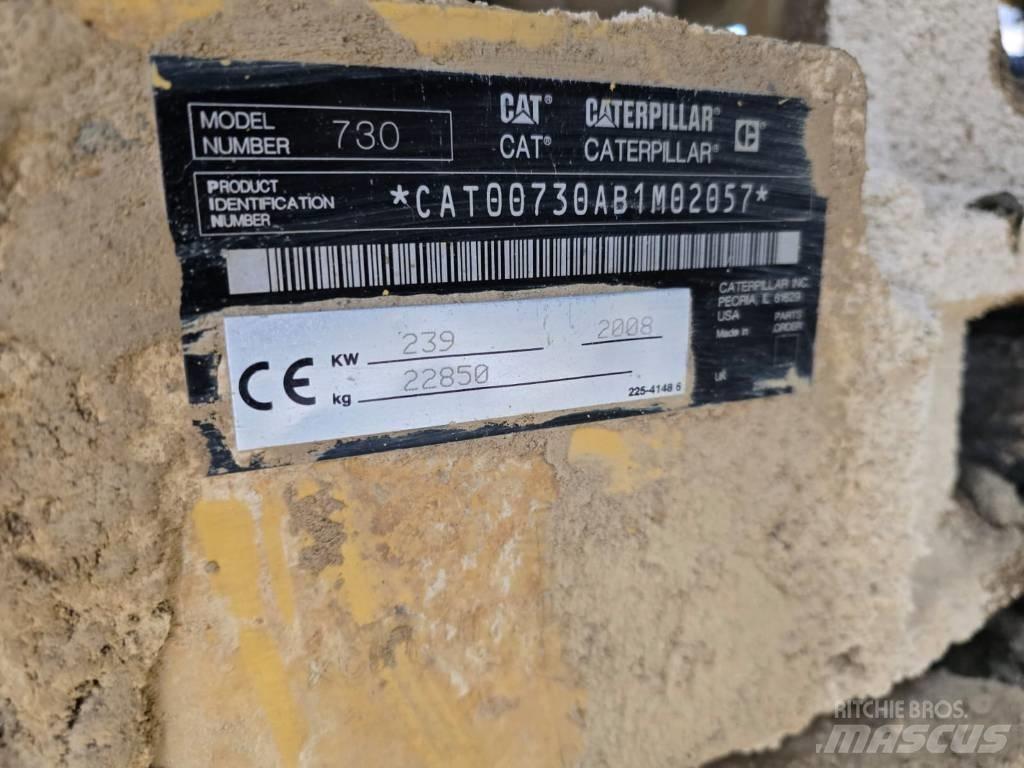 CAT 730 Liigendraamiga pinnaseveokid