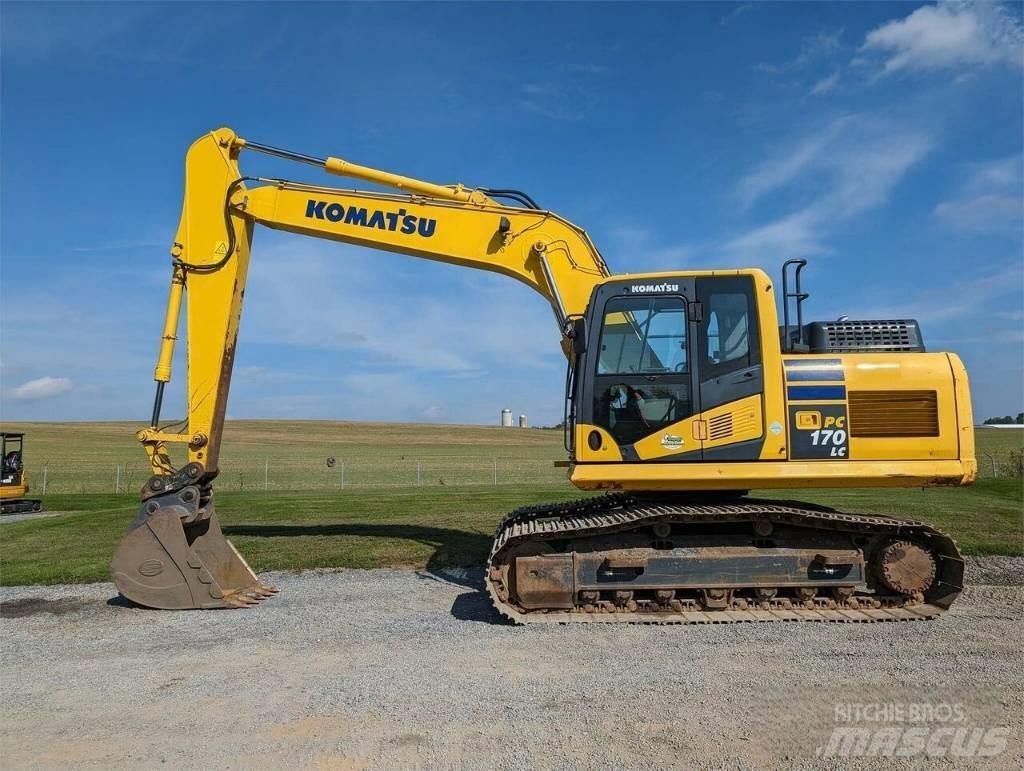 Komatsu PC 170 LC Roomikekskavaatorid