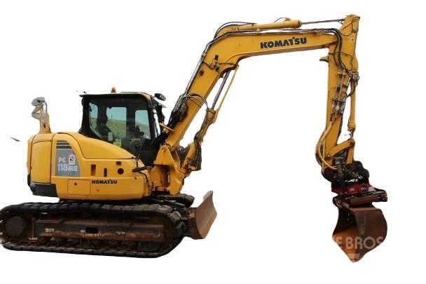 Komatsu PC 118 MR-8 Nooled ja varred