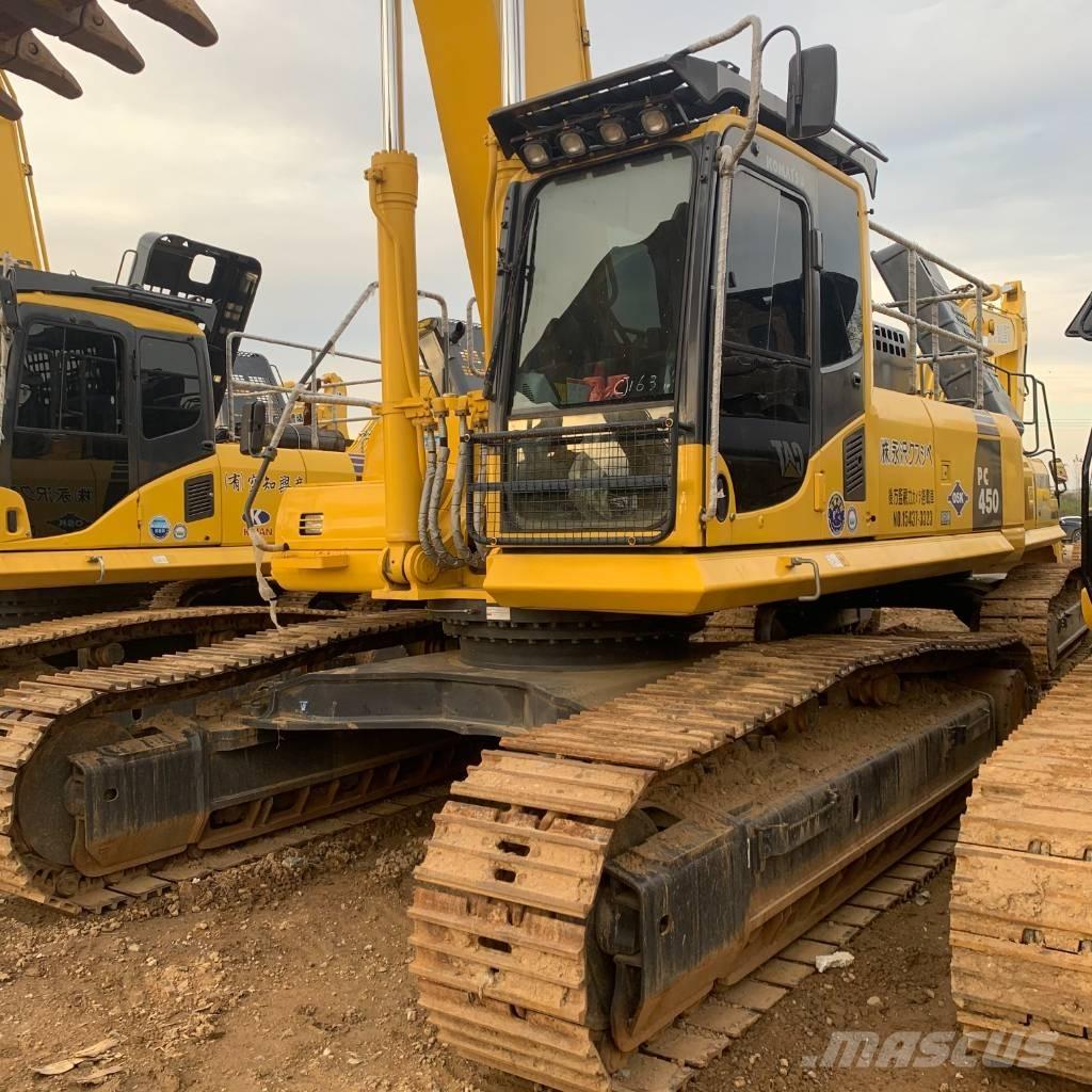 Komatsu PC450-8 Roomikekskavaatorid