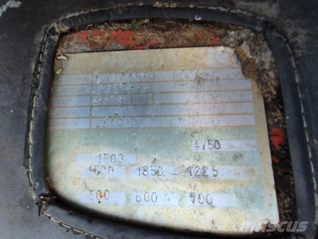 Nissan pd01a15po Gaasitõstukid