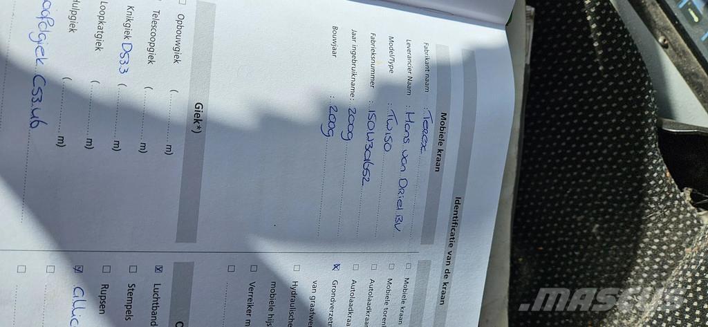 Terex TW150 Ratasekskavaatorid