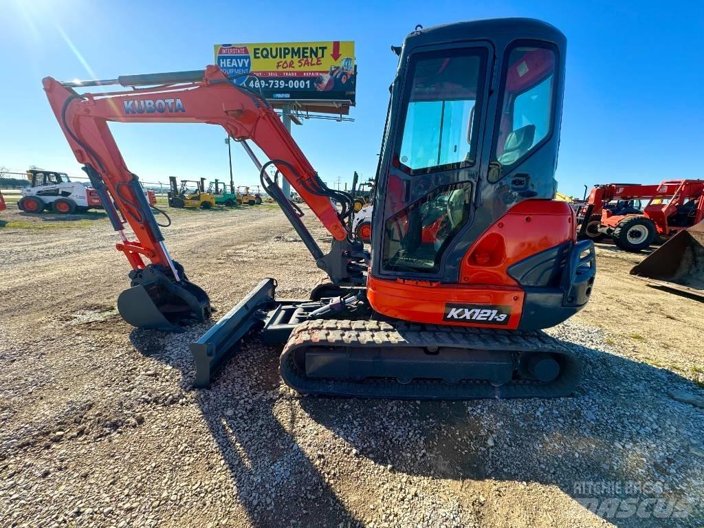 Kubota KX 121-3 Roomikekskavaatorid
