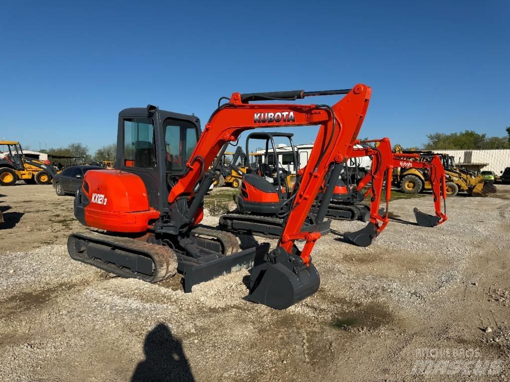 Kubota KX 121-3 Roomikekskavaatorid