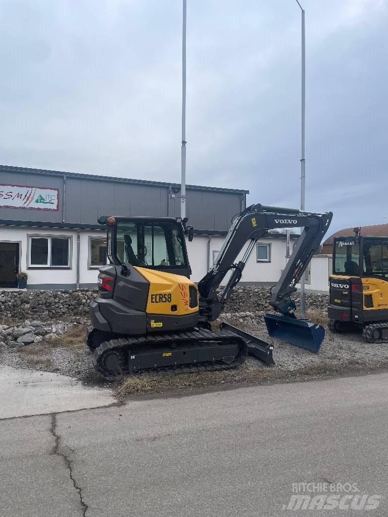 Volvo ECR 58 F Miniekskavaatorid < 7 t