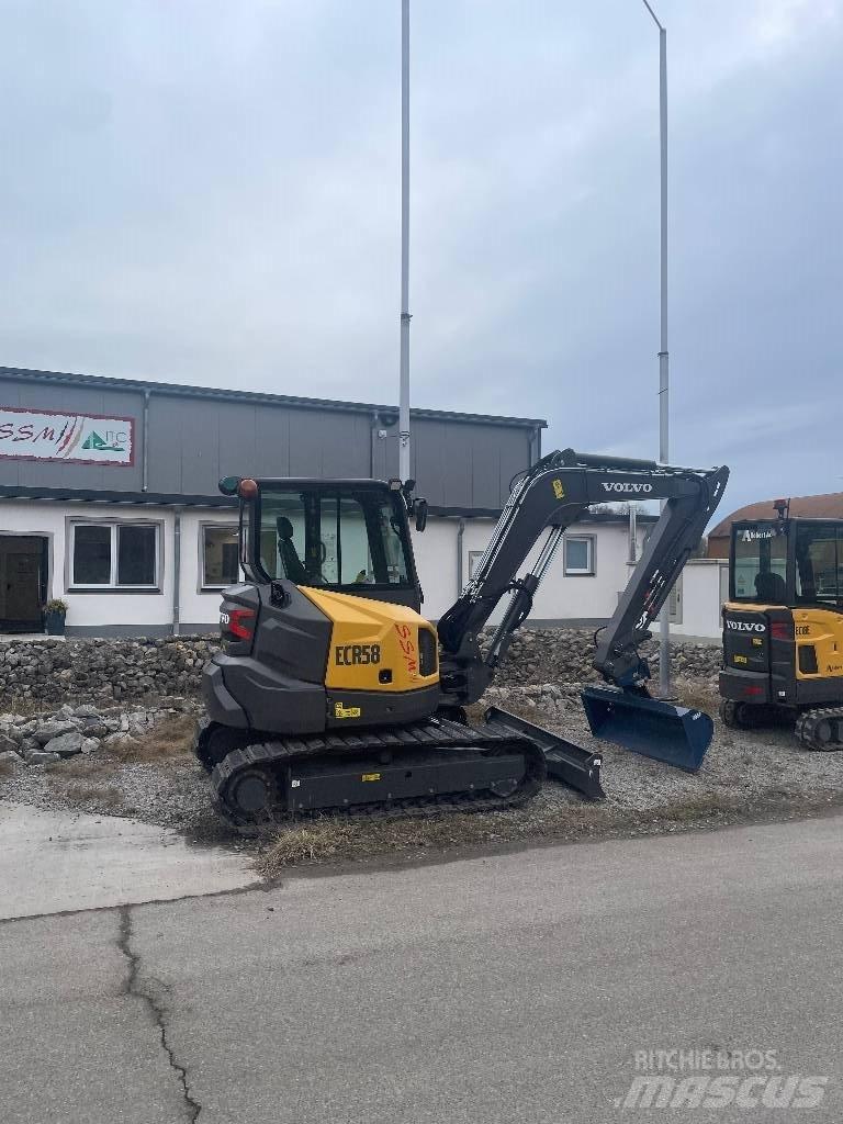 Volvo ECR 58 F Miniekskavaatorid < 7 t