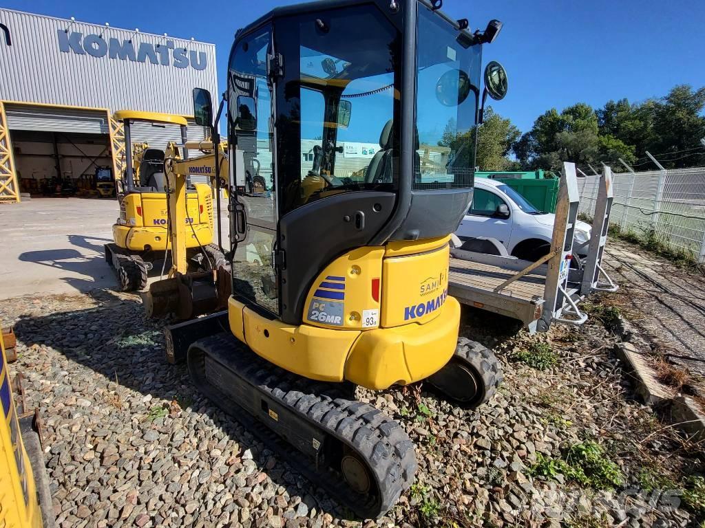 Komatsu PC26MR-5 Miniekskavaatorid < 7 t