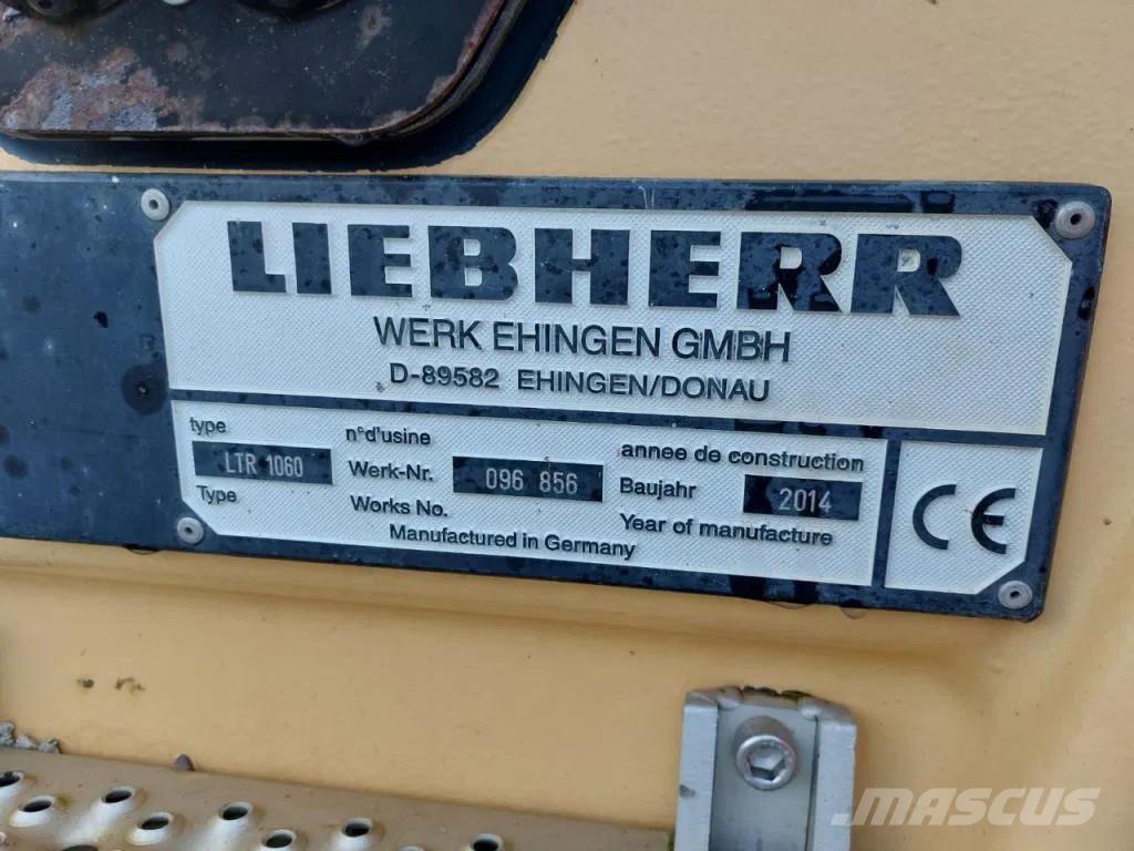 Liebherr LTR1060 Roomikkraanad