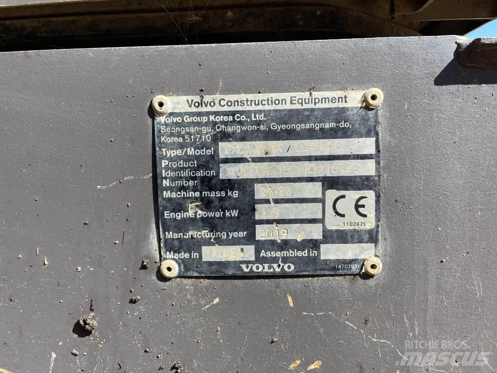 Volvo ECR 235 Roomikekskavaatorid
