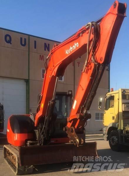 Kubota KX 080-4 Väikeekskavaatorid 7t-12t