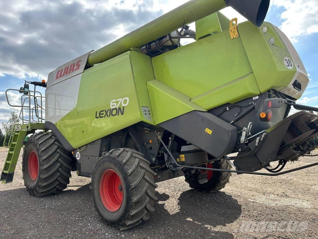 CLAAS Lexion 670 Teraviljakombainid