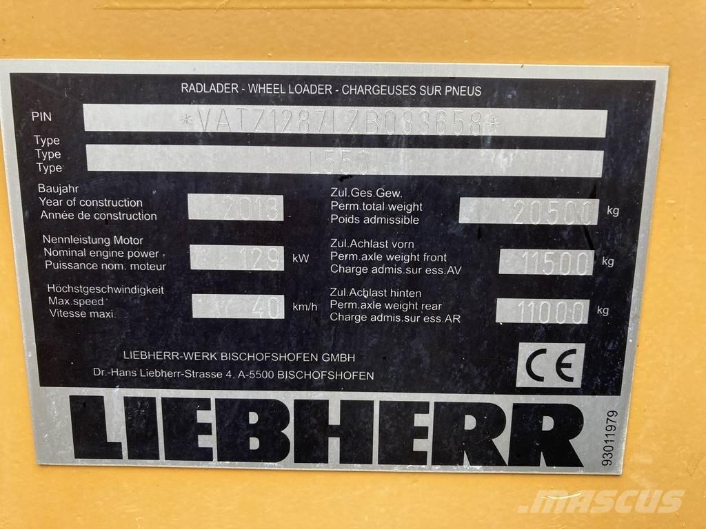 Liebherr L 550 Rataslaadurid