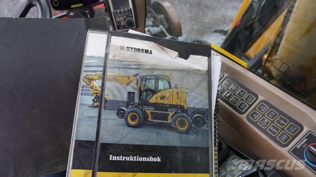 Hydrema MX 16 Rail Ratasekskavaatorid