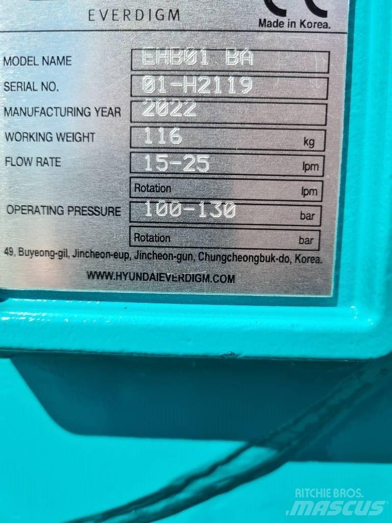 Everdigm EHB01 Hüdrohaamrid