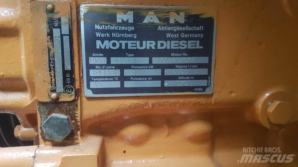 MAN D2866 TE USED Mootorid