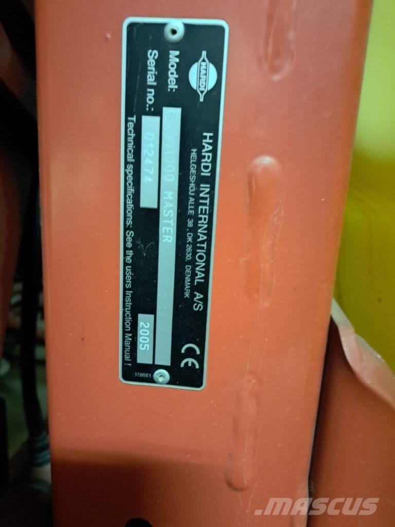 Hardi Master 1200 Ripp-pritsid