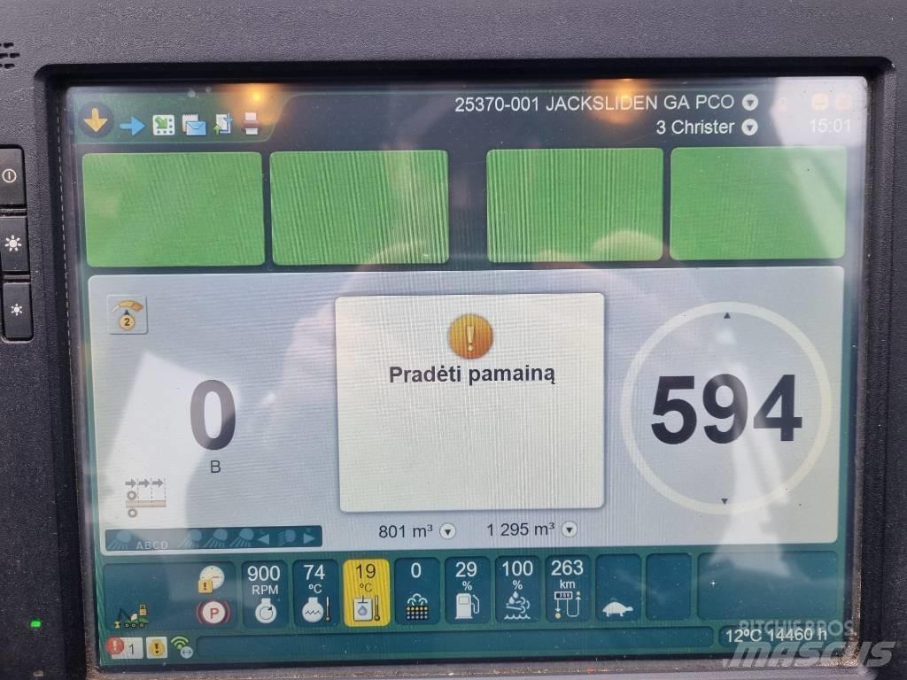 John Deere 1170 G Harvesterid